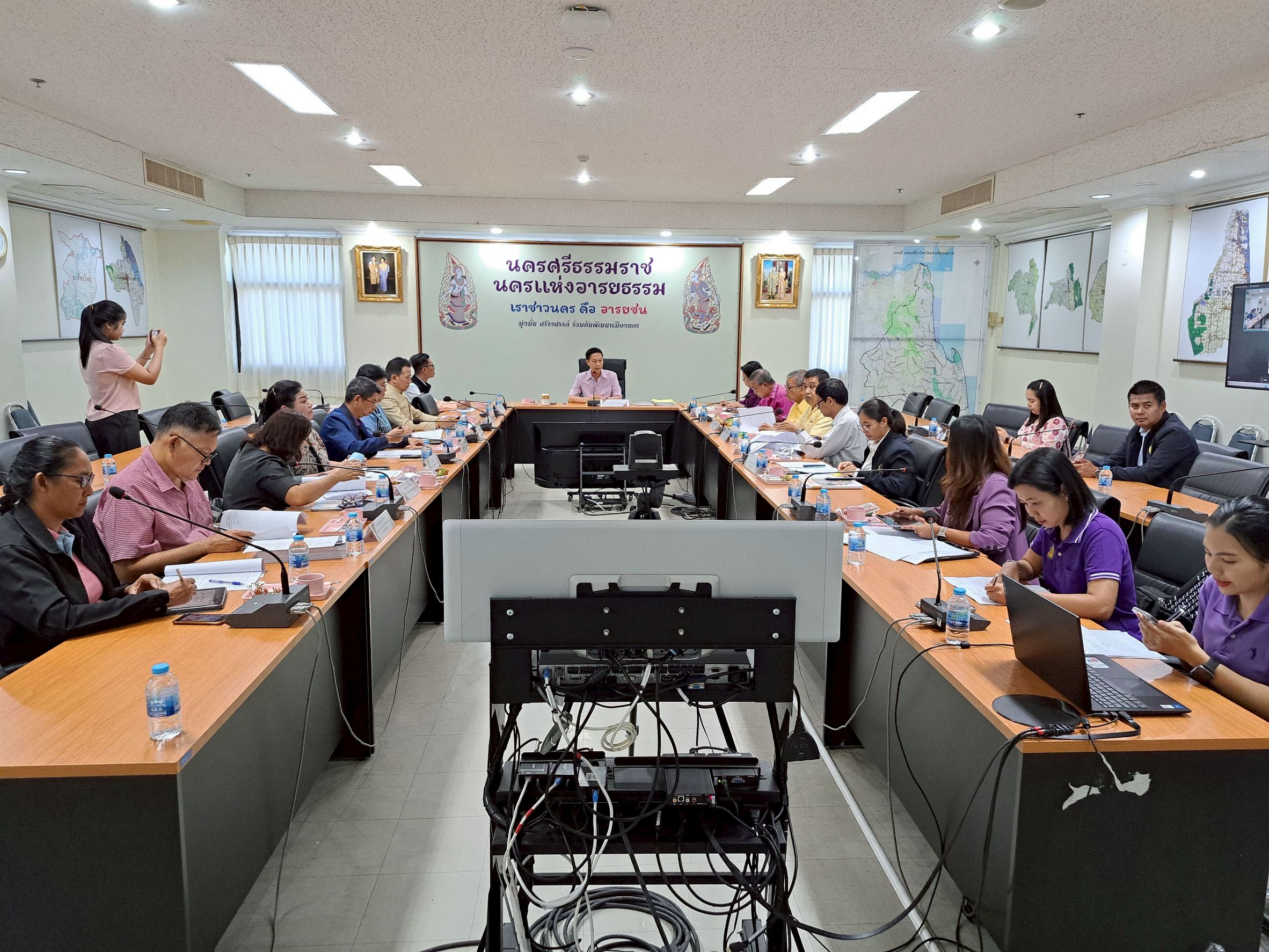 การประชุมนำเสนอวัดพระธาตุเป็นมรดกโลก