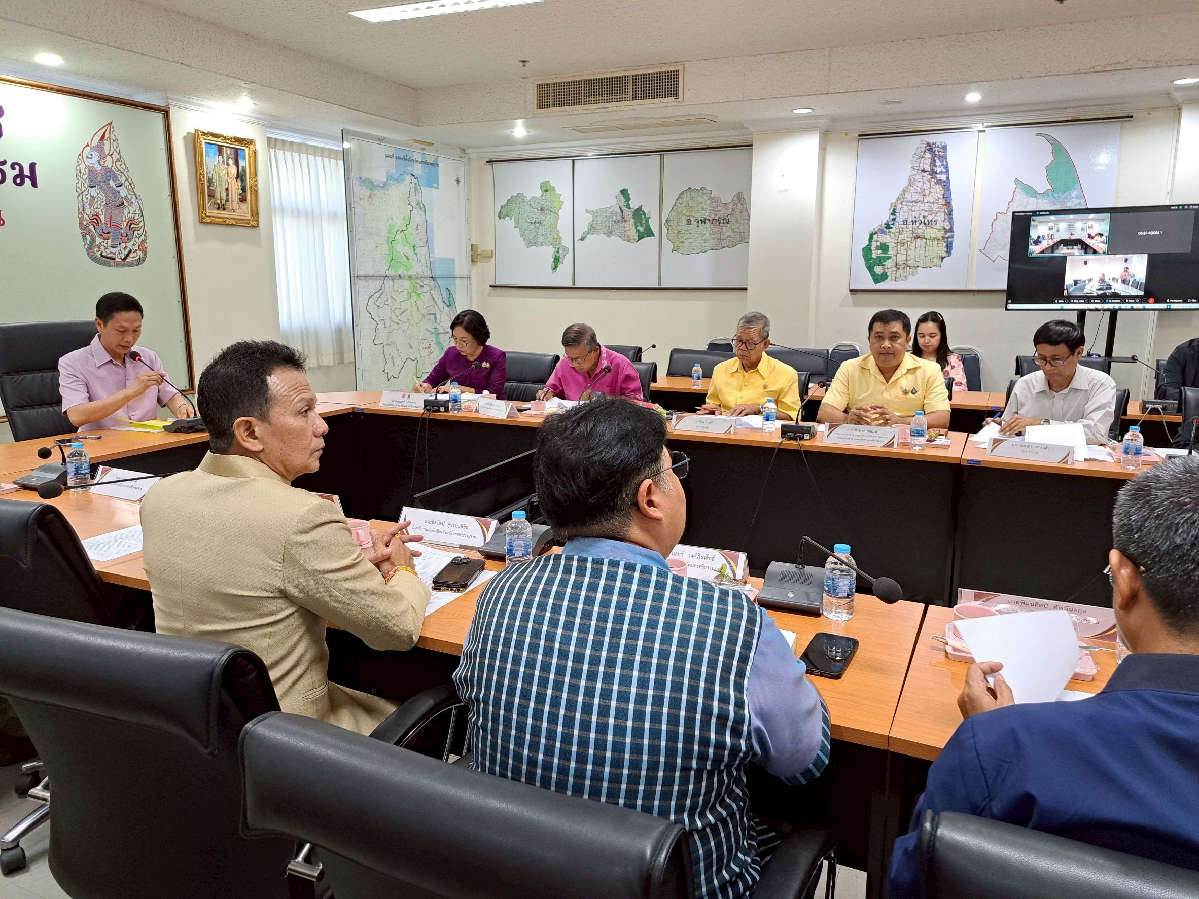การประชุมนำเสนอวัดพระธาตุเป็นมรดกโลก